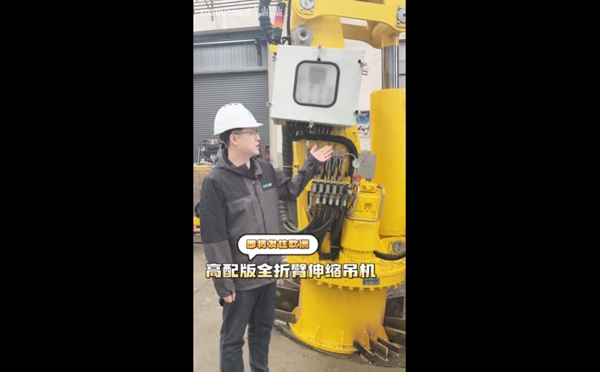 10.8T 2.9M 折臂伸缩吊机